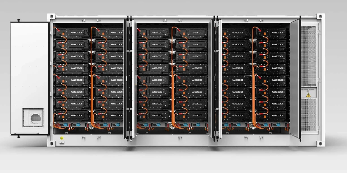 WECO A-KOOL léghűtéses ipari energiatároló rendszerek